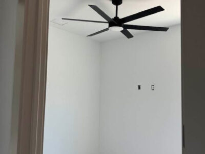 Bedroom With Fan